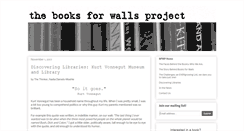 Desktop Screenshot of booksforwallsproject.org